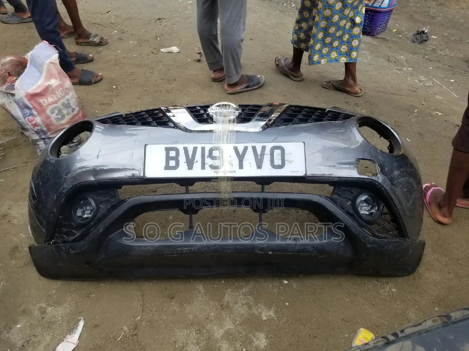 Complete Front Bumper Nissan Juke 2015