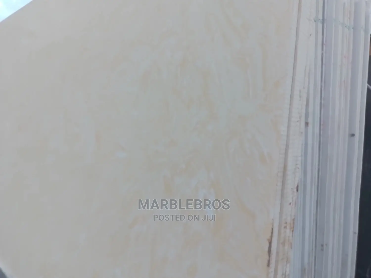 Yellow Flower Marble Stone