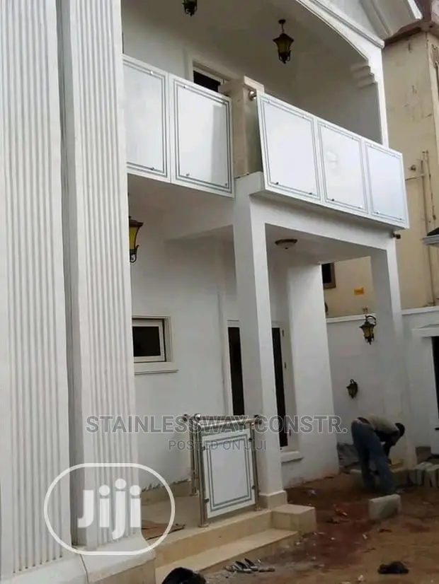 Stainless Frosted Glass Balcony Railing