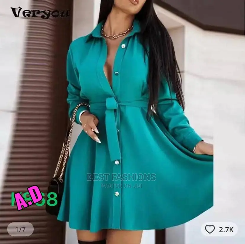 Female Cute Short Flay Dress