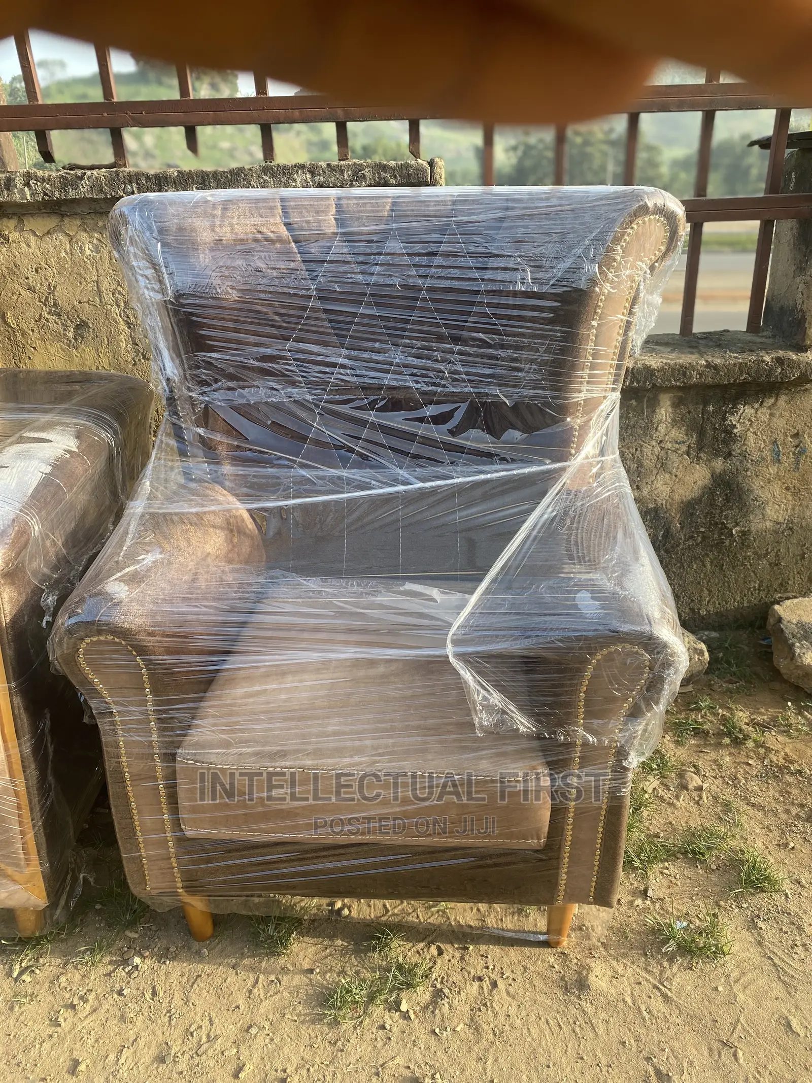 Modern 7 Seater Living Room Fabric Made Sofa Chair.