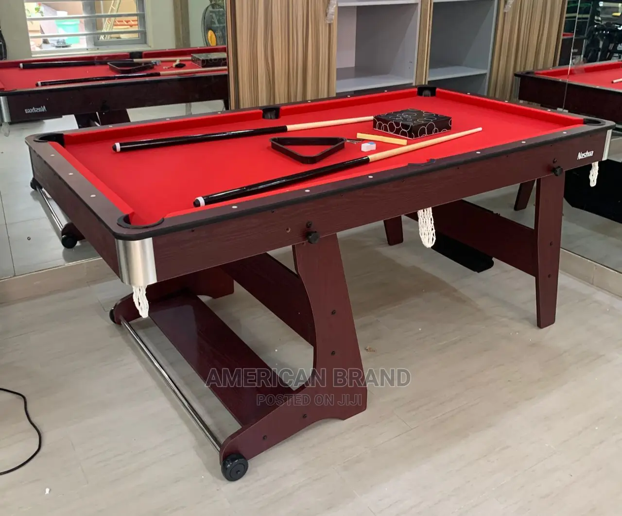 Nashua Home or Business Use, Foldable Snooker Board