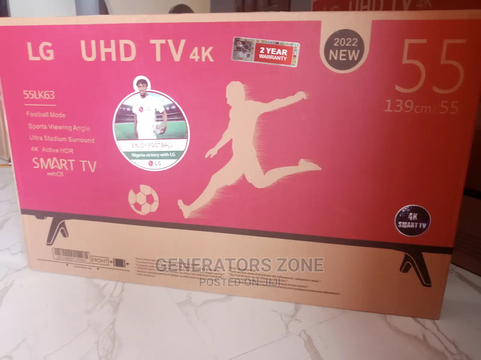 New Smart TV 55''+ Netflix and Youtube