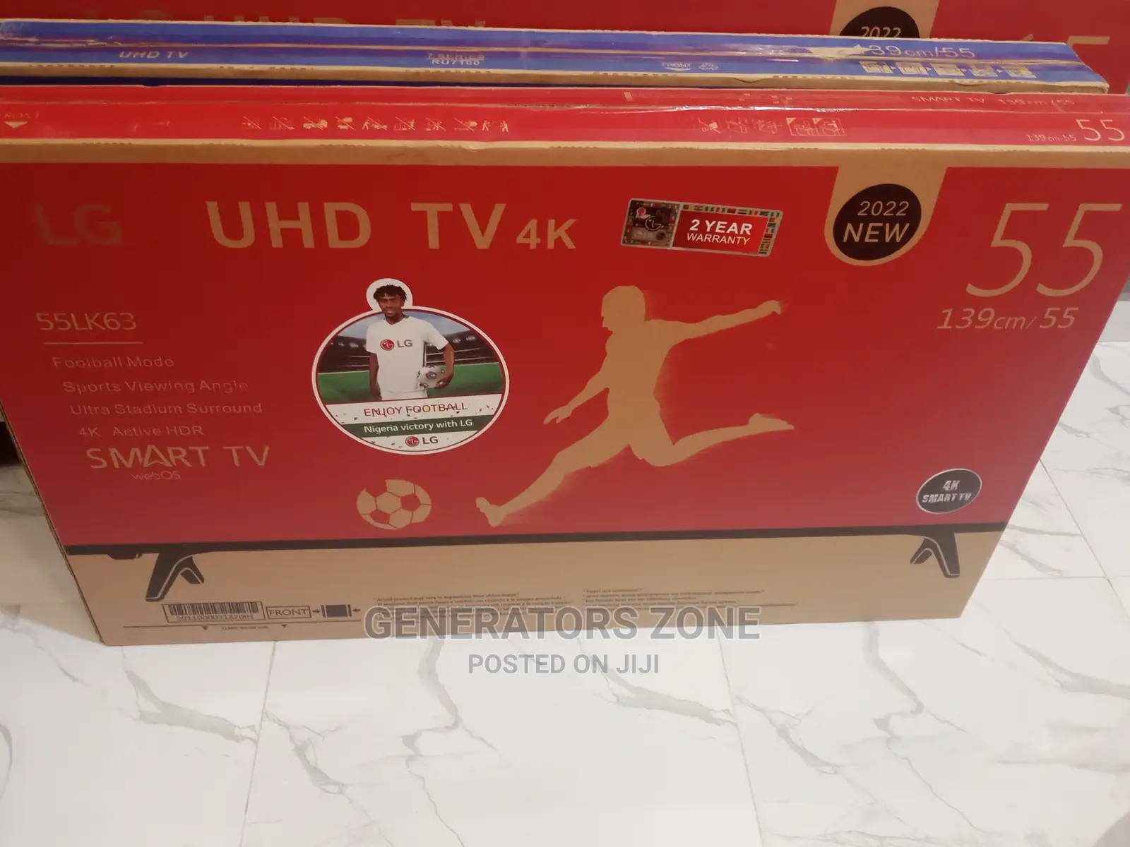 LG Standard New 55'' TV + Youtube and Netflix