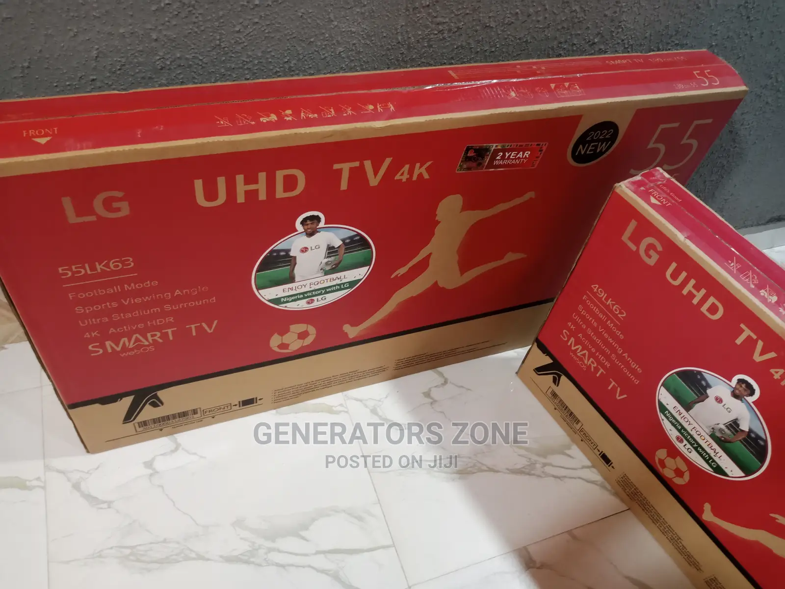 LG Brand New Smart TV 55'' With Youtube and Netflix Features