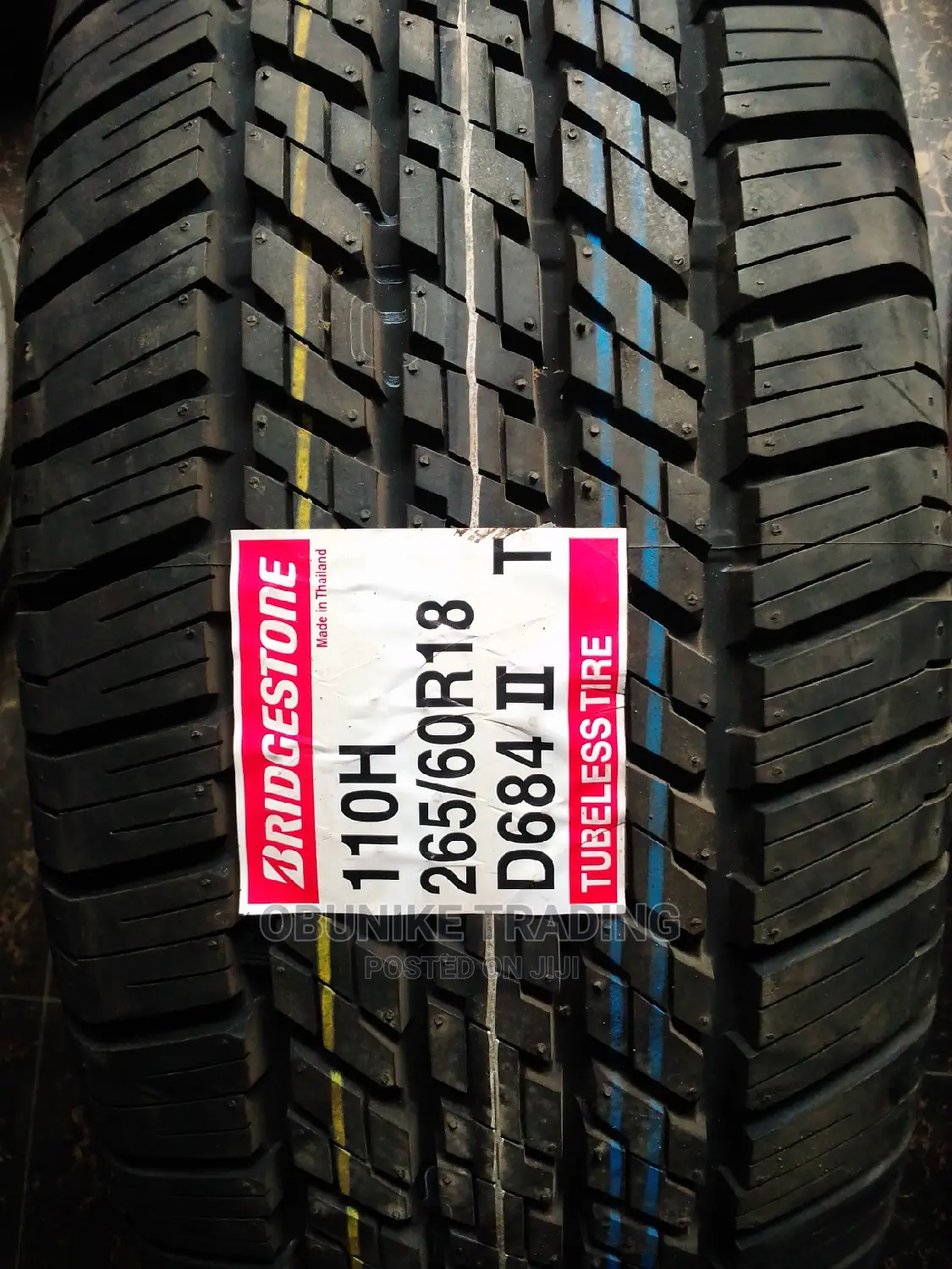 265/60r18 Bridgestone Tyre