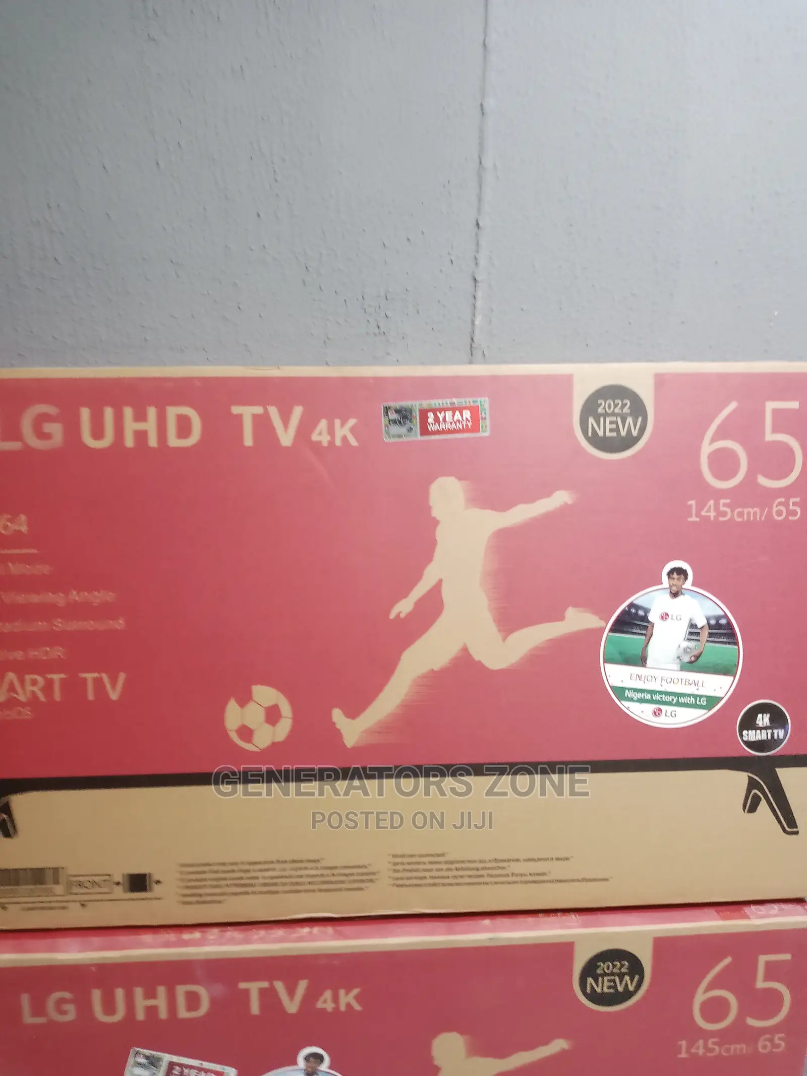 Brand New Smart LG TV 65'' + Youtube, Netflix Features