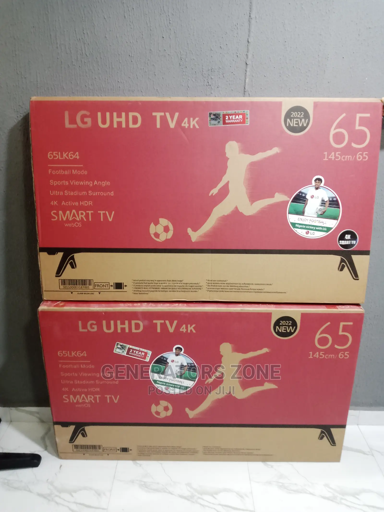 Brand New Smart LG TV 65'' + Youtube, Netflix Features