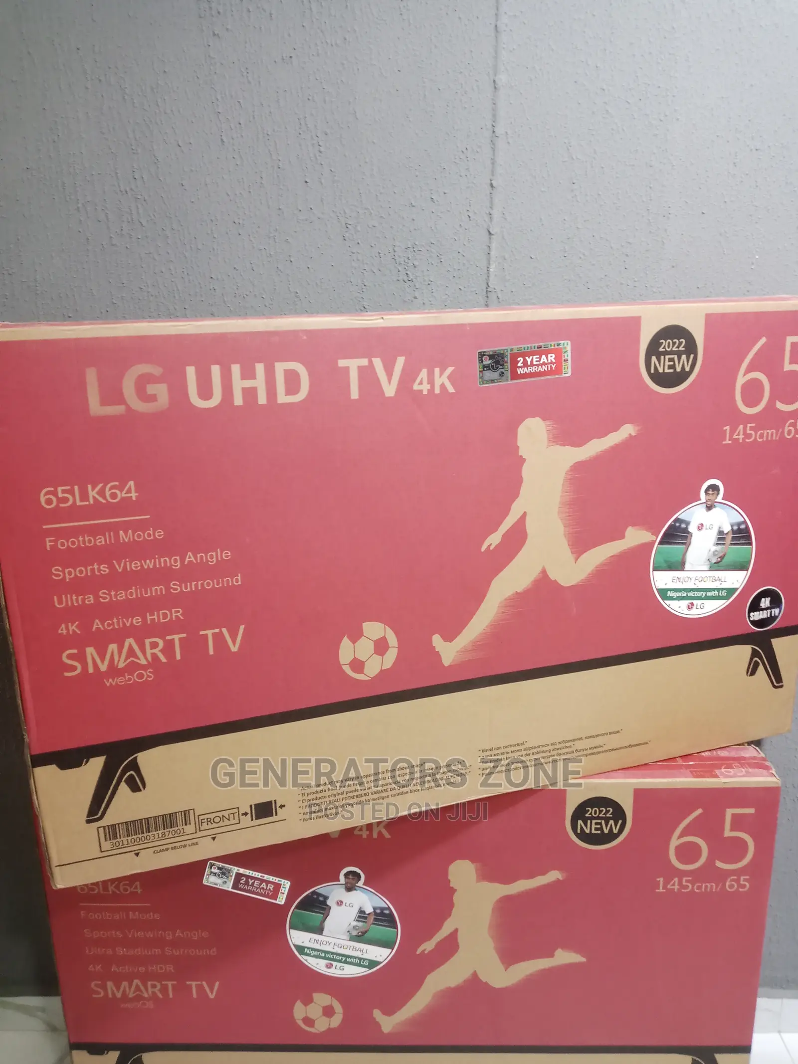 Brand New Smart LG TV 65'' + Youtube, Netflix Features