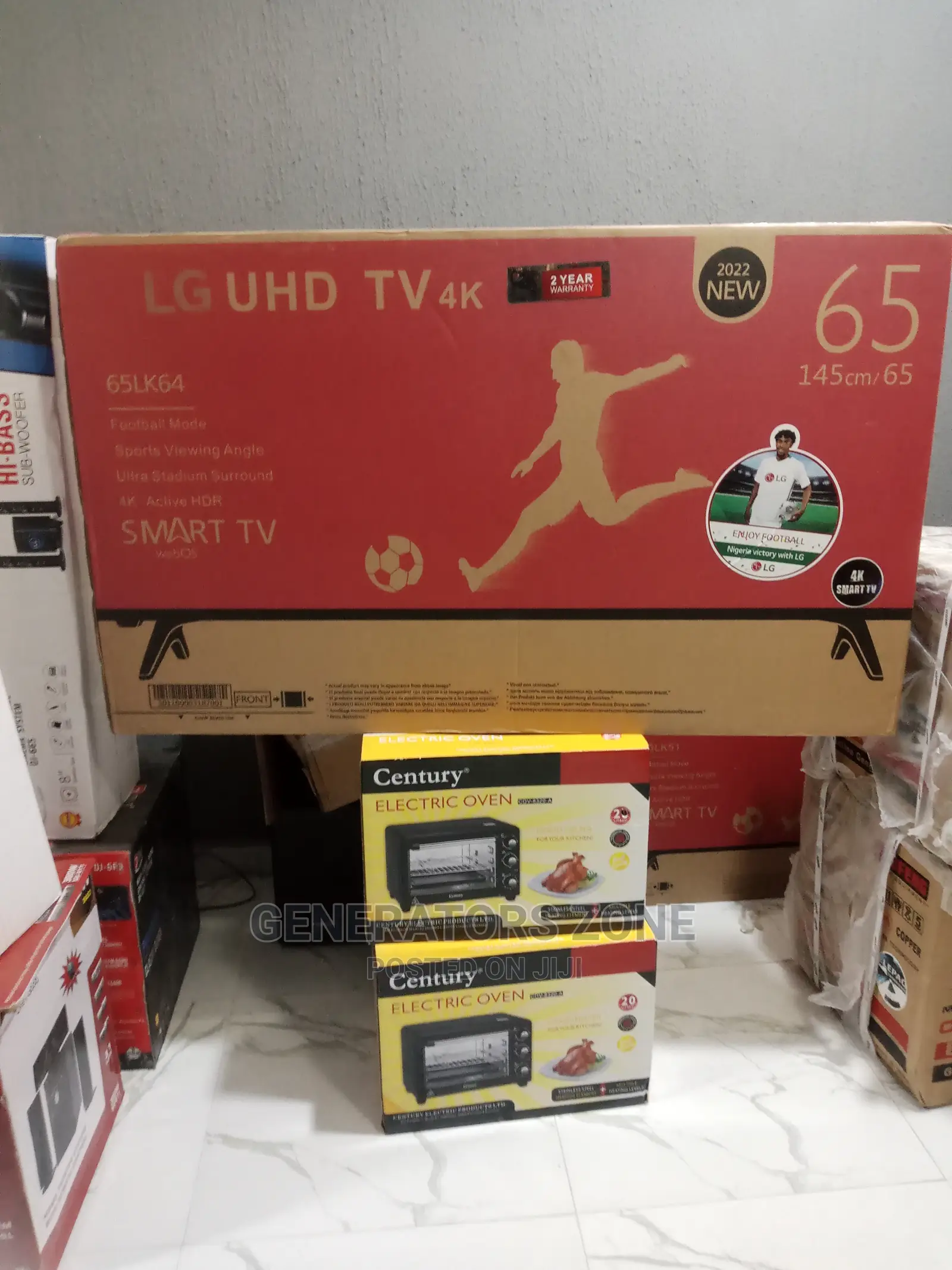 LG 65'' Smart TV + Youtube ,Netflix