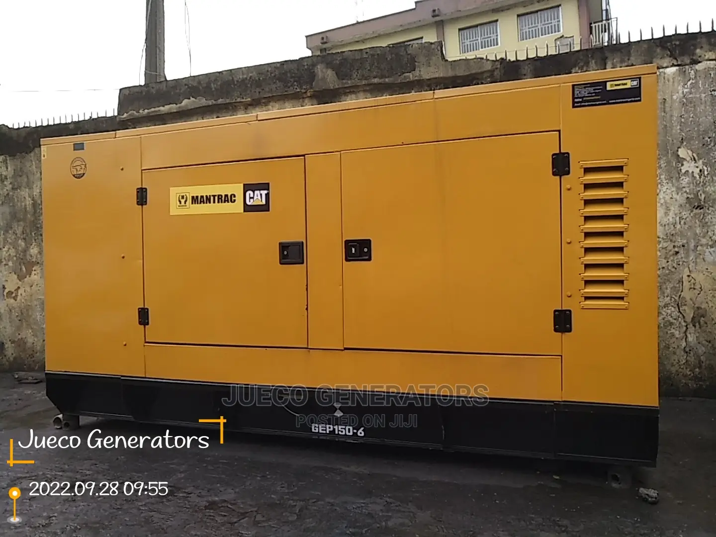 150kva Mantrac Caterpillar Soundproof Generator for Sale