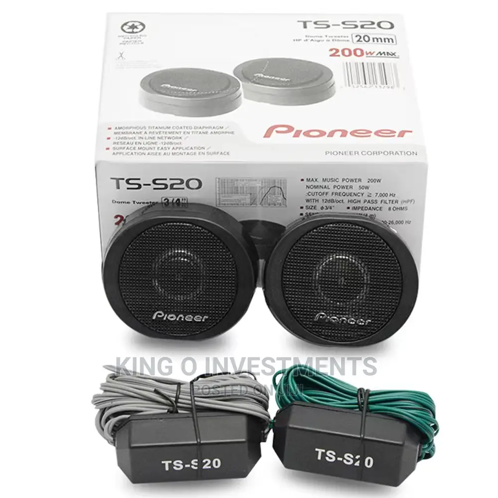 TS-S20 20mm Pioneer Car Speaker 200w Max