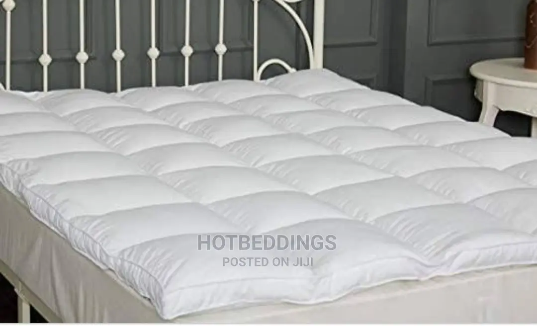 Quality Fluffy Mattress Topper-White
