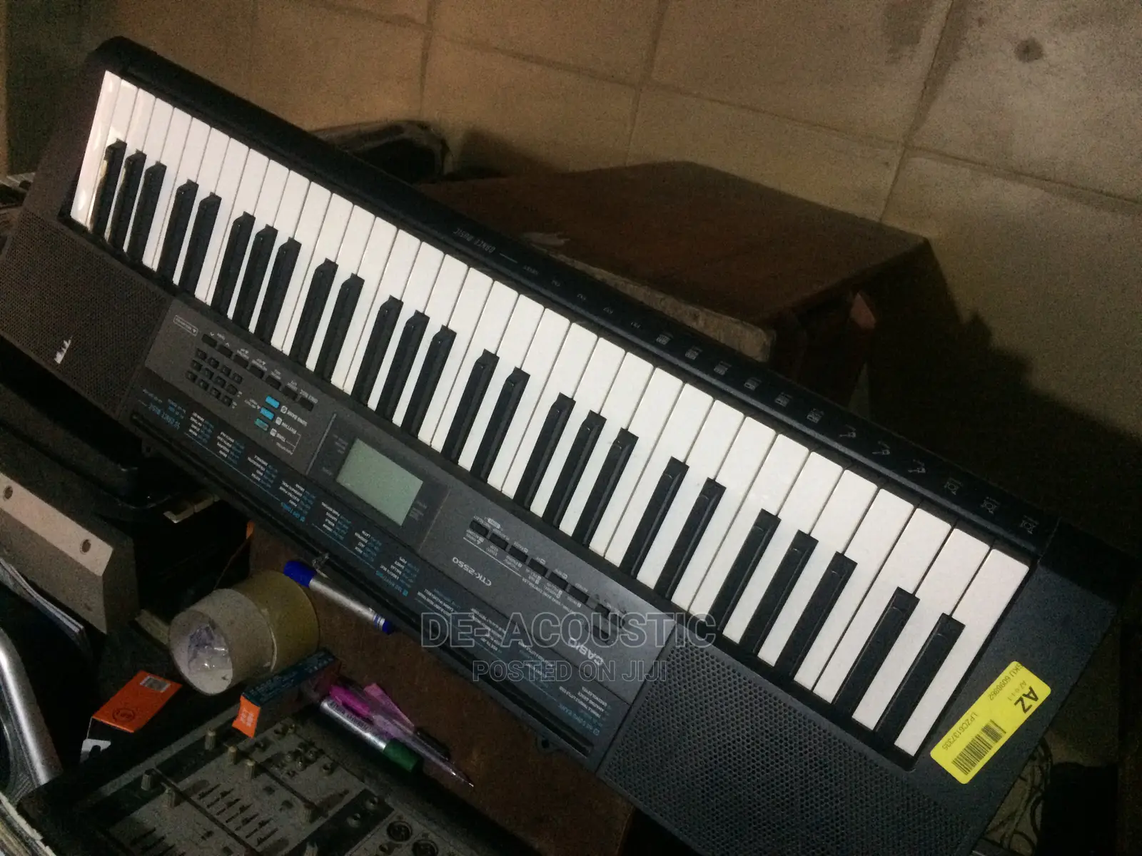 Casio CTK-2550 61-Key Portable Keyboard, Black, CTK2550