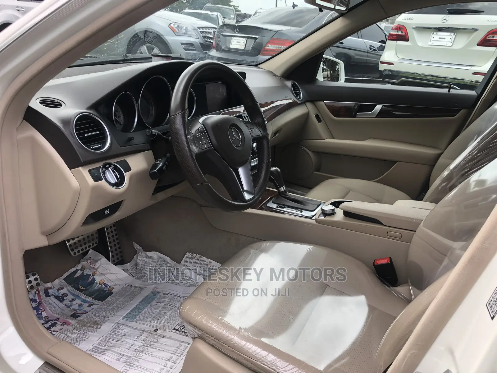Mercedes-Benz C300 2012 White