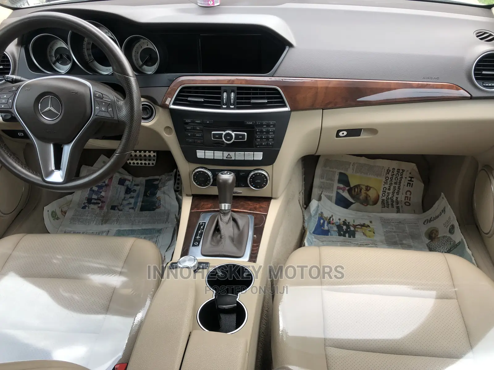 Mercedes-Benz C300 2012 White