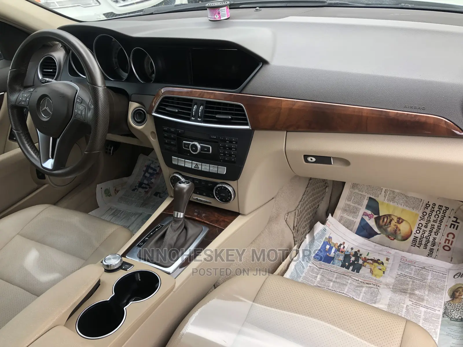 Mercedes-Benz C300 2012 White
