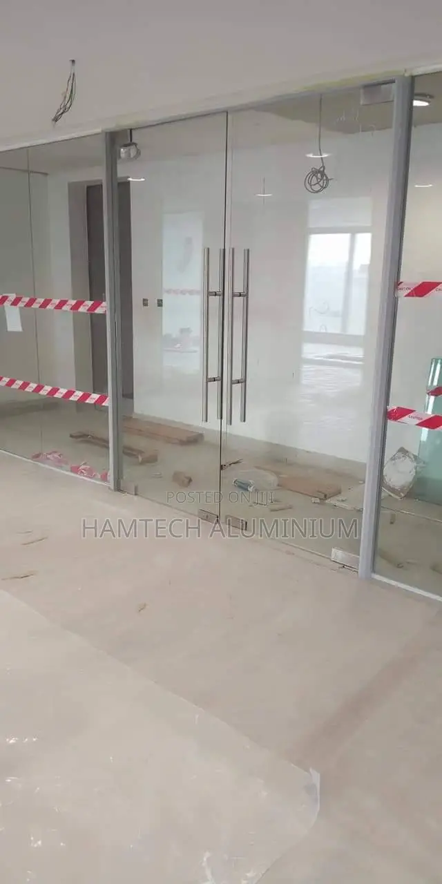 New Installation Of Handrail And Door