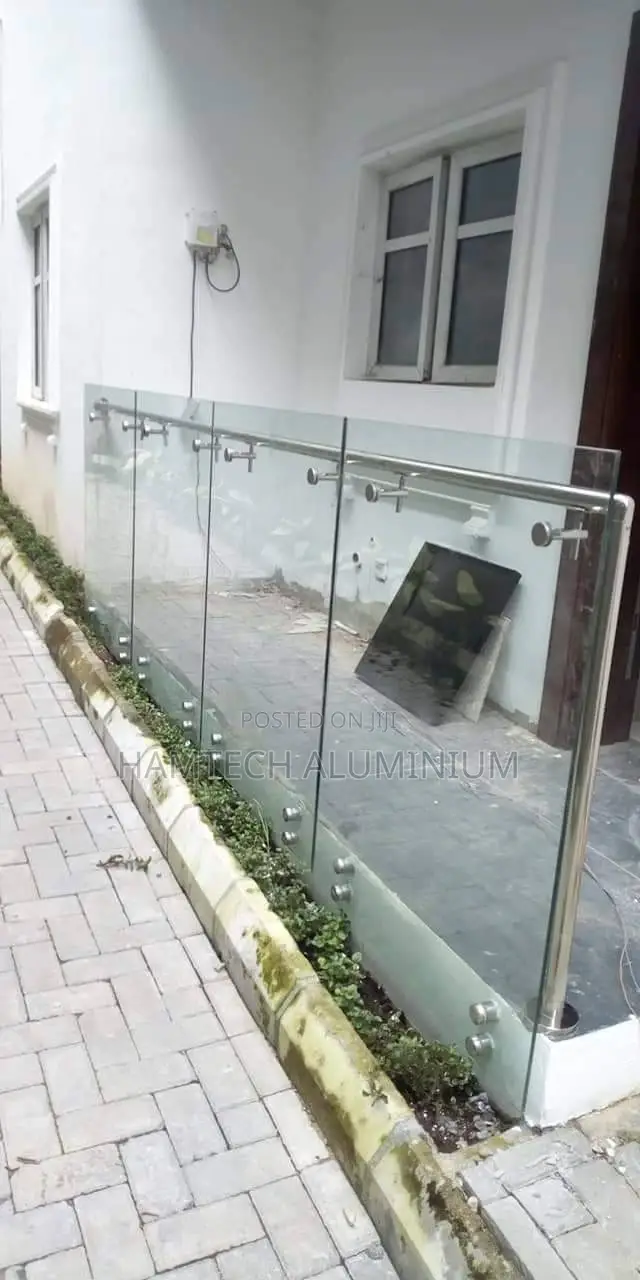 New Installation Of Handrail And Door