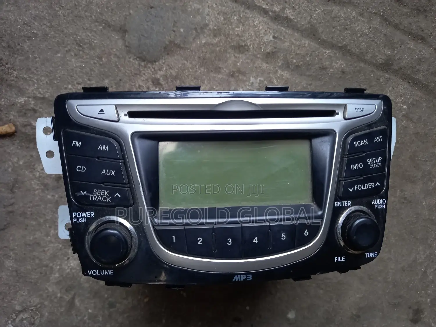 Accent 2011 Model Car Stereo