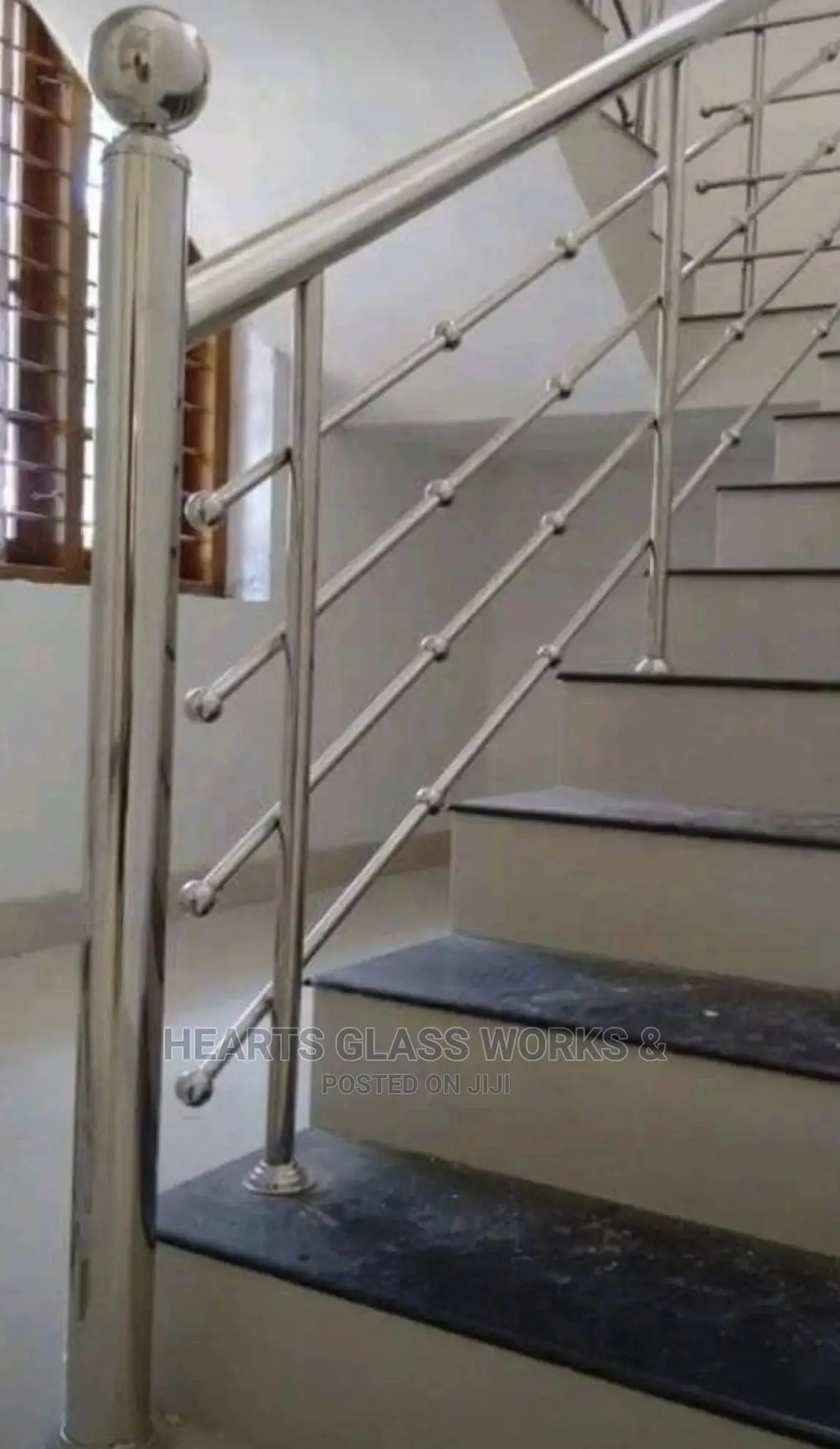 Stainless Steel Railings System. (Newly Done)