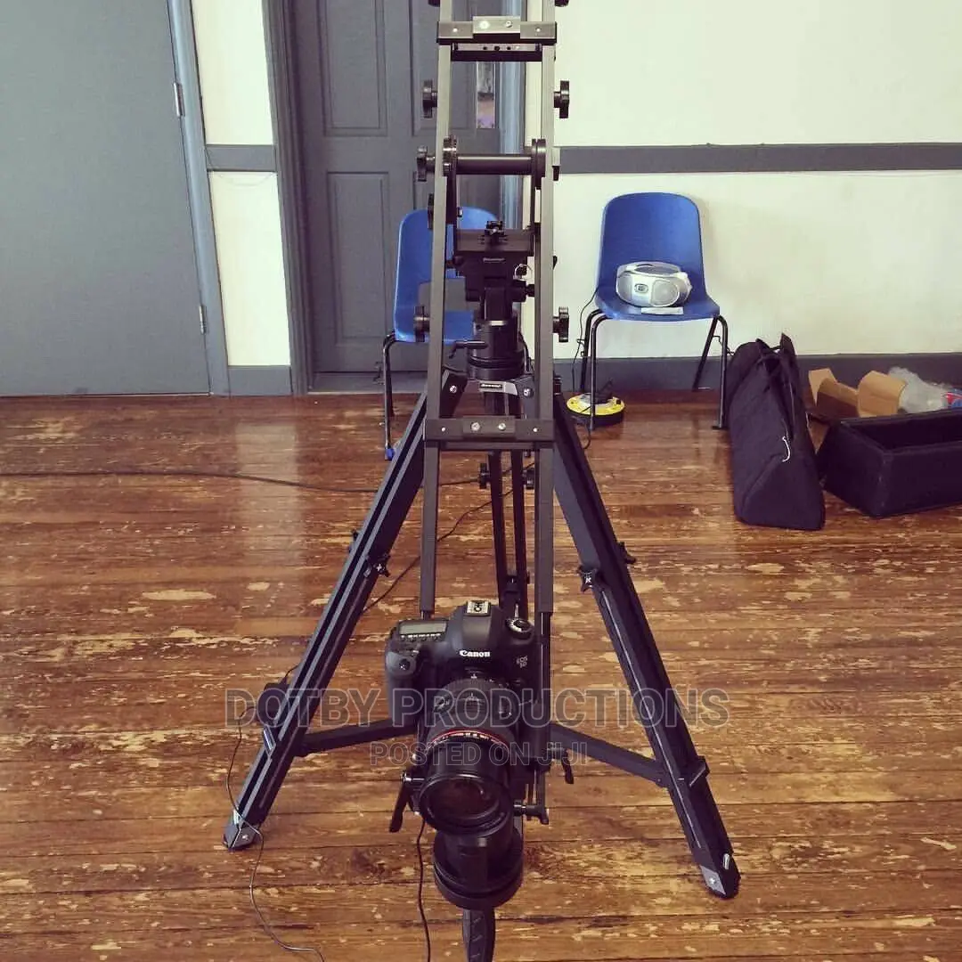 High Capacity K-Pod Tripod With Kessler Pocket Jib Crane
