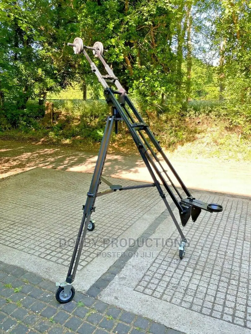 High Capacity K-Pod Tripod With Kessler Pocket Jib Crane