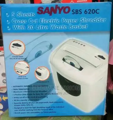 Sanyo SBS-620c Paper Shredder