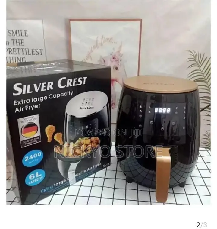 6 Liters Silver Crest Air Fryer