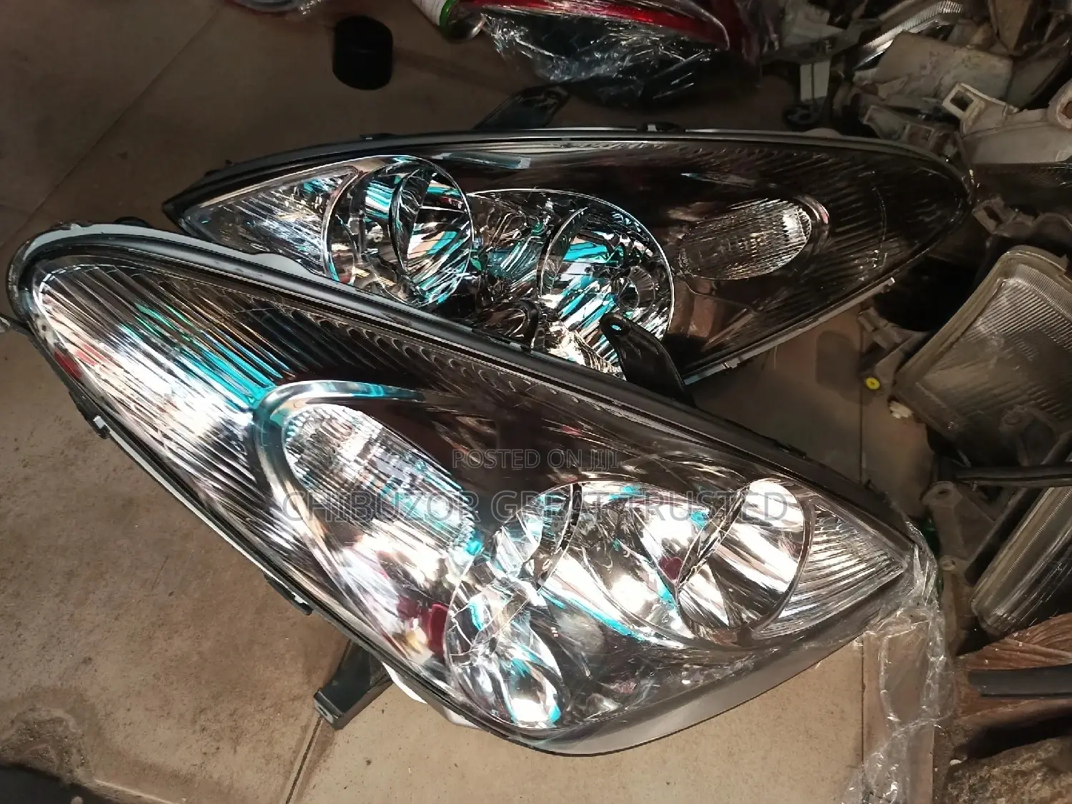 Set of Headlamp Es 300 Non Charger