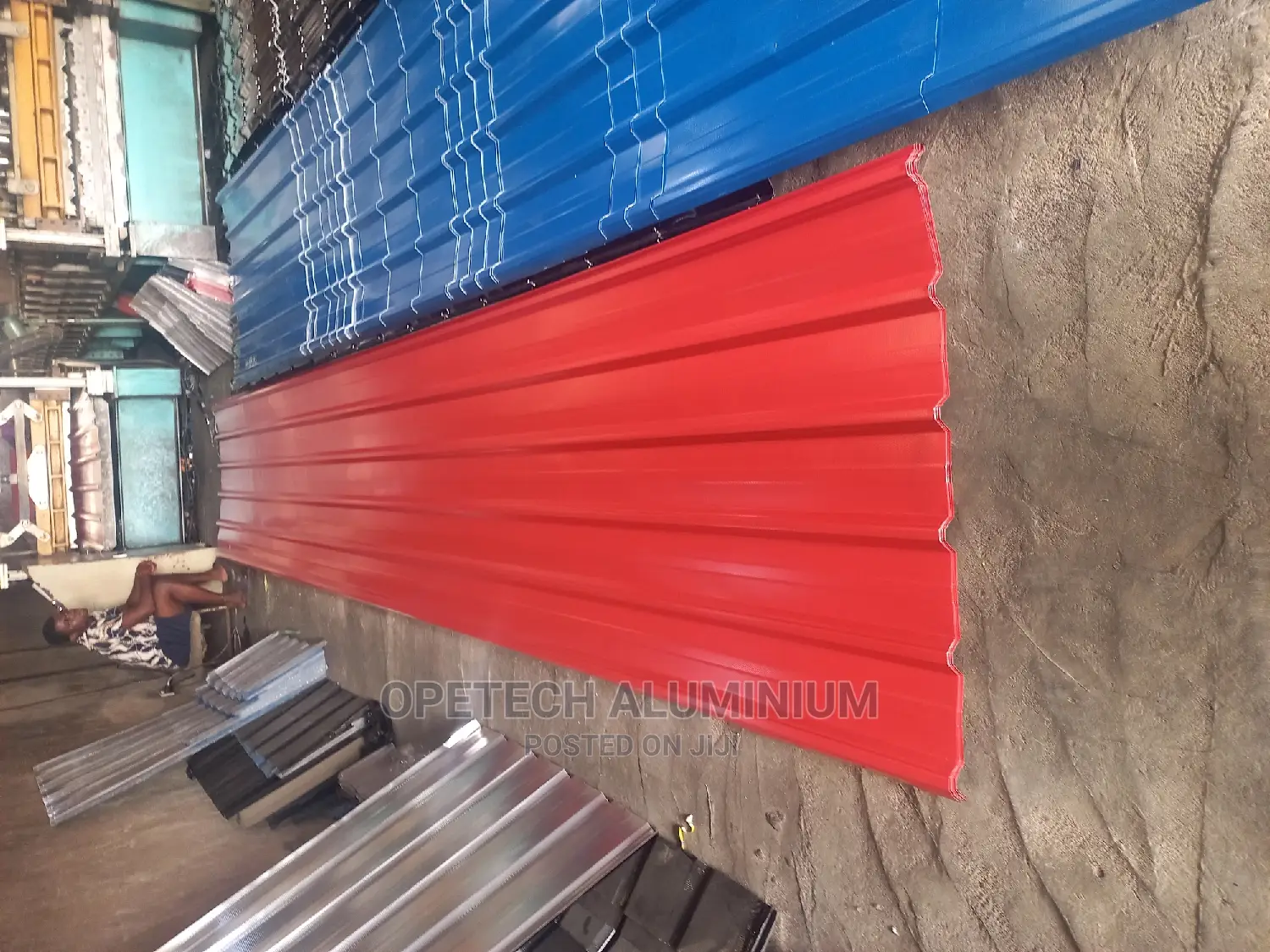 Aluminium Long Span Red