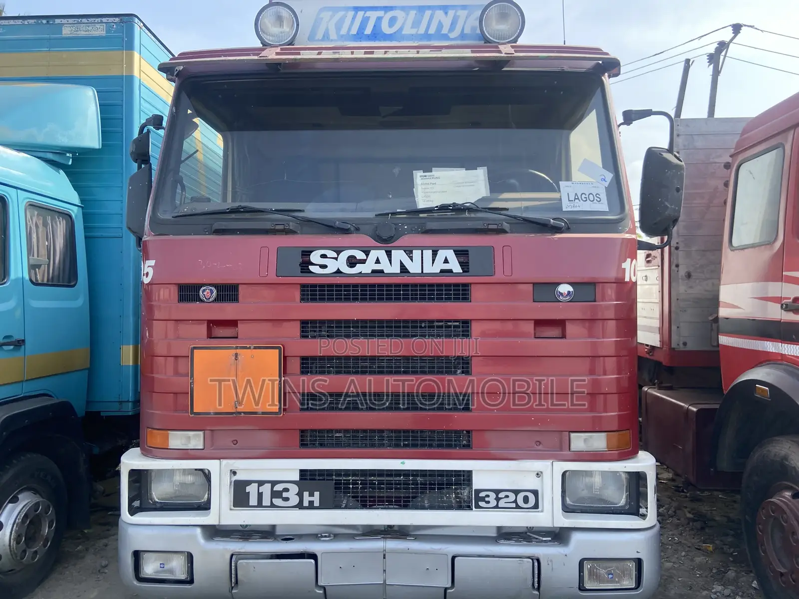Scania Container Body 10 Tyres