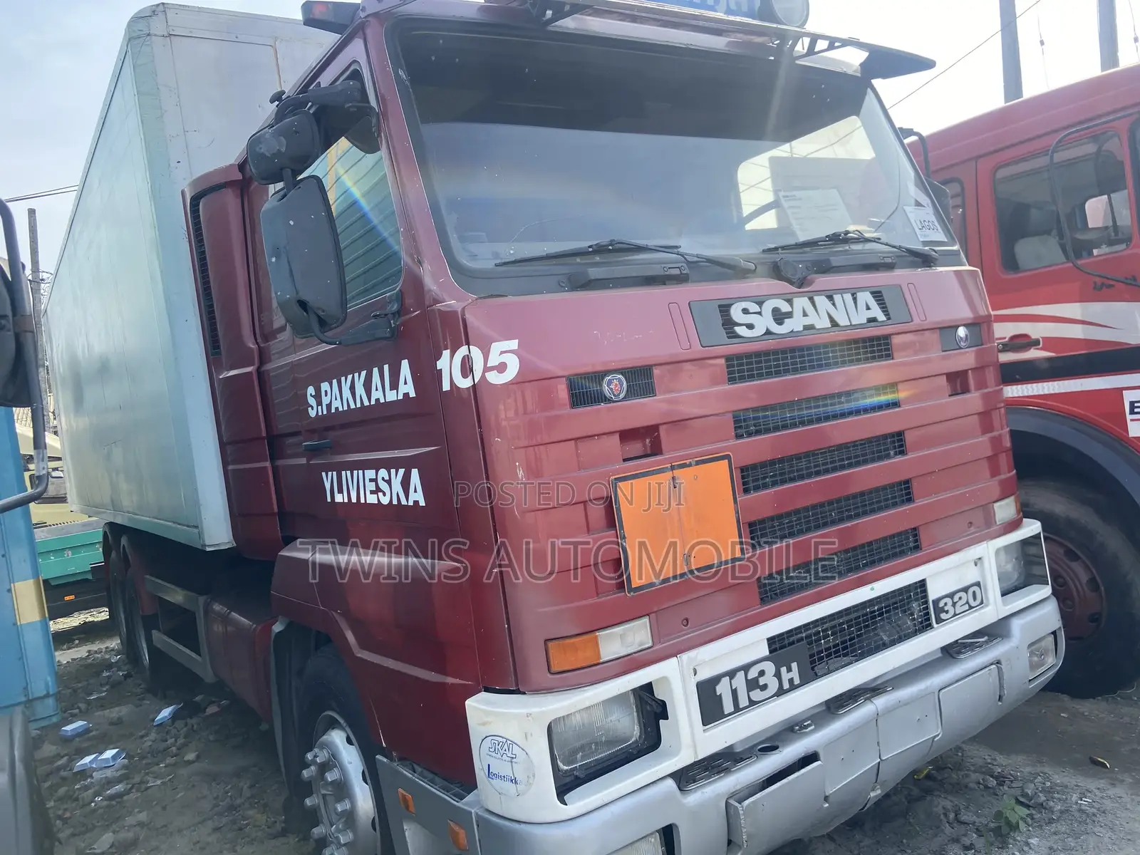 Scania Container Body 10 Tyres