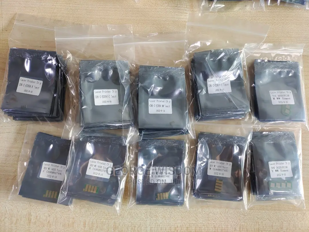 Xerox Canon Sharp Chips