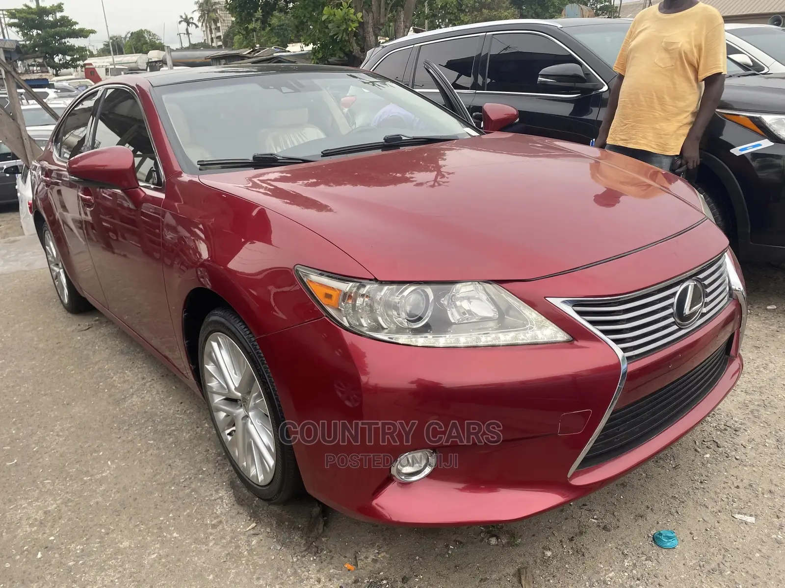 Lexus ES 350 FWD 2014 Red