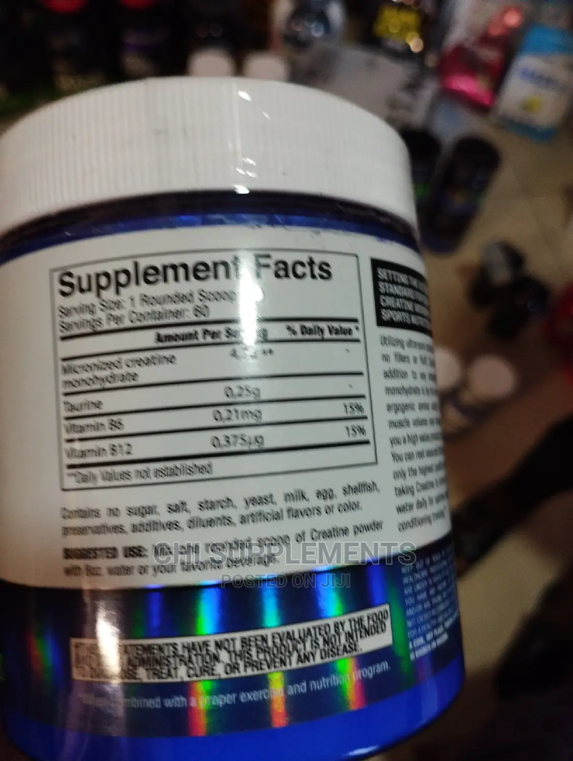 Gaspari Pure Creatine Monohydrate(2 Months Supply)