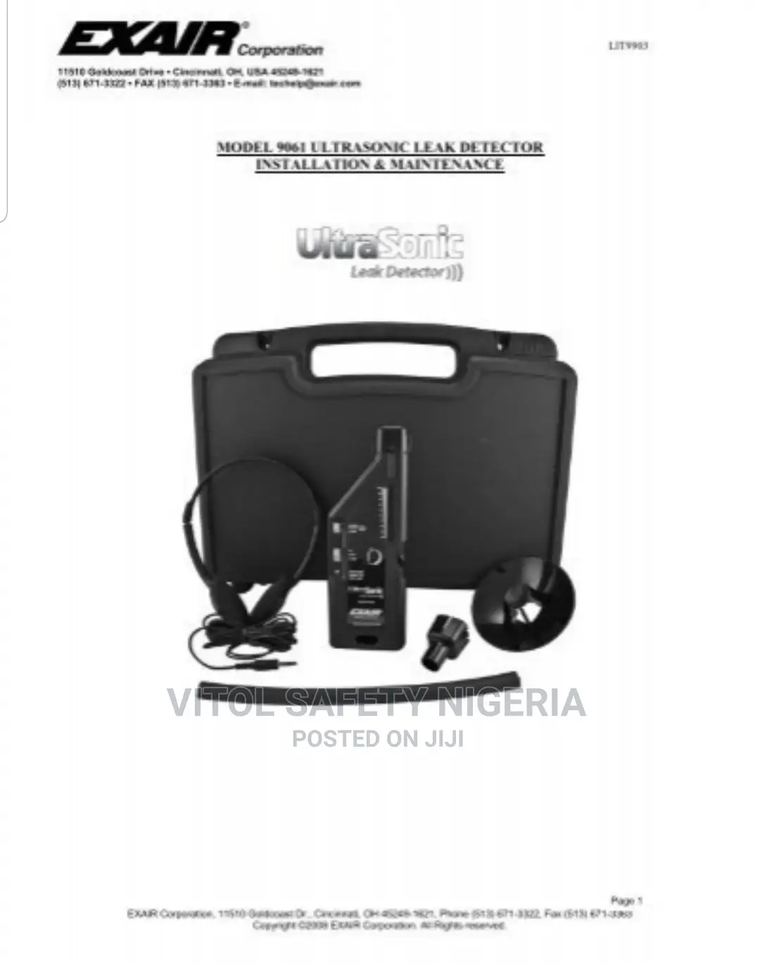 Exair Ultrasonic Leak Detector