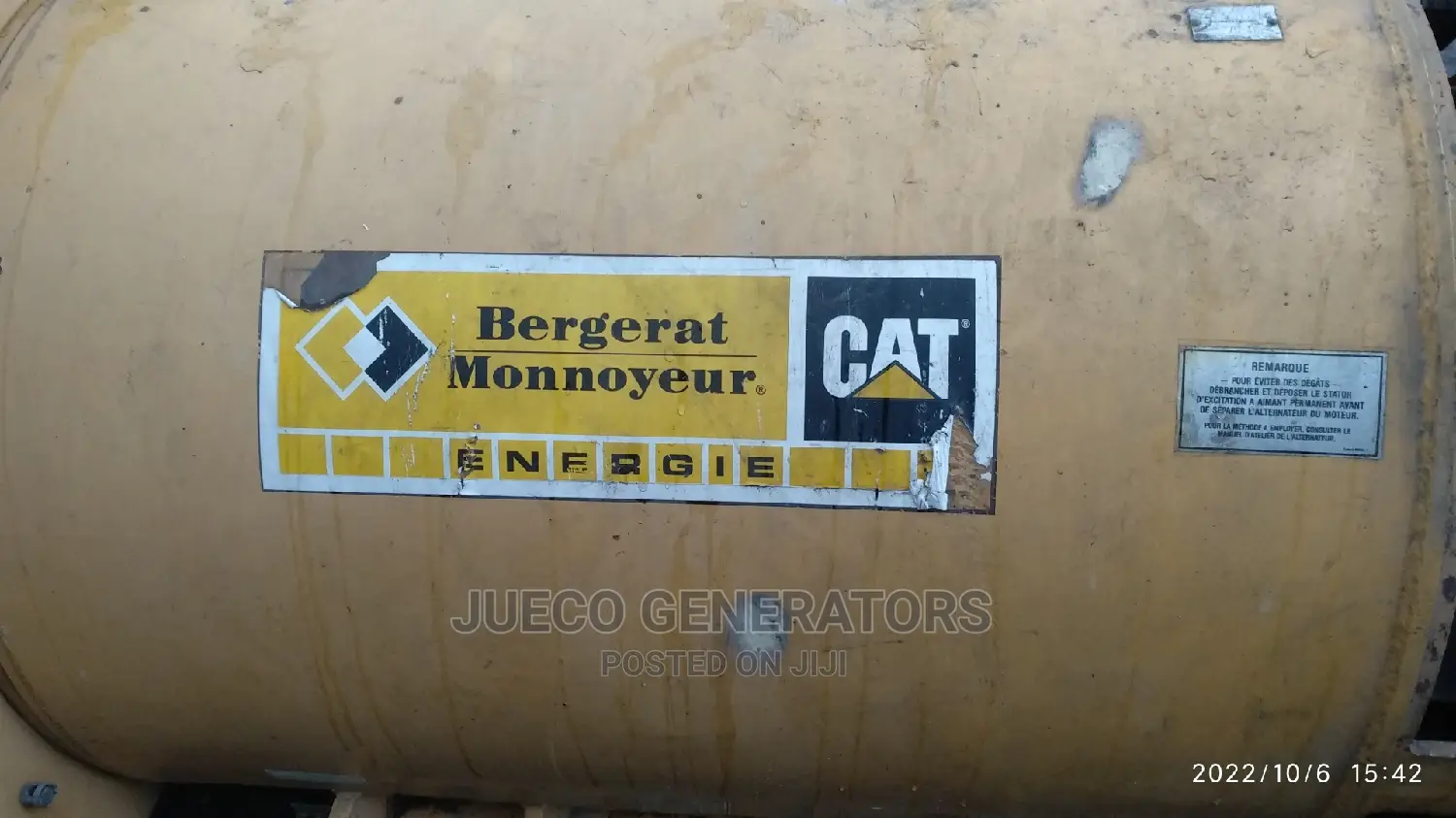 1750kva Mantrac Caterpillar Main Alternator for Sale