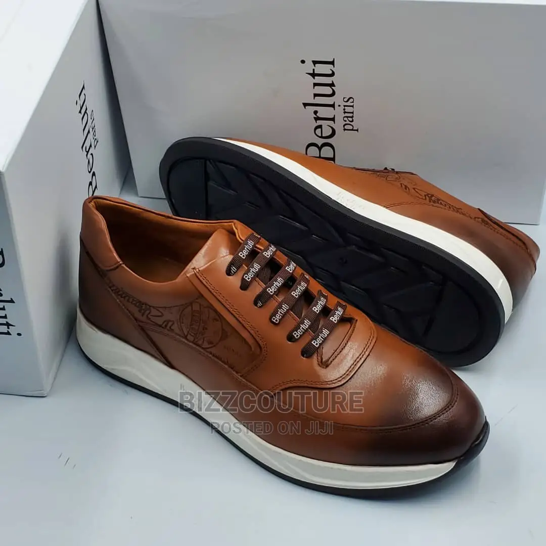 High Quality Italian BERLUTI Sneakers Available in Store