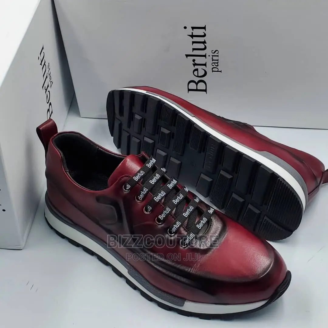 High Quality Italian BERLUTI Sneakers Available in Store