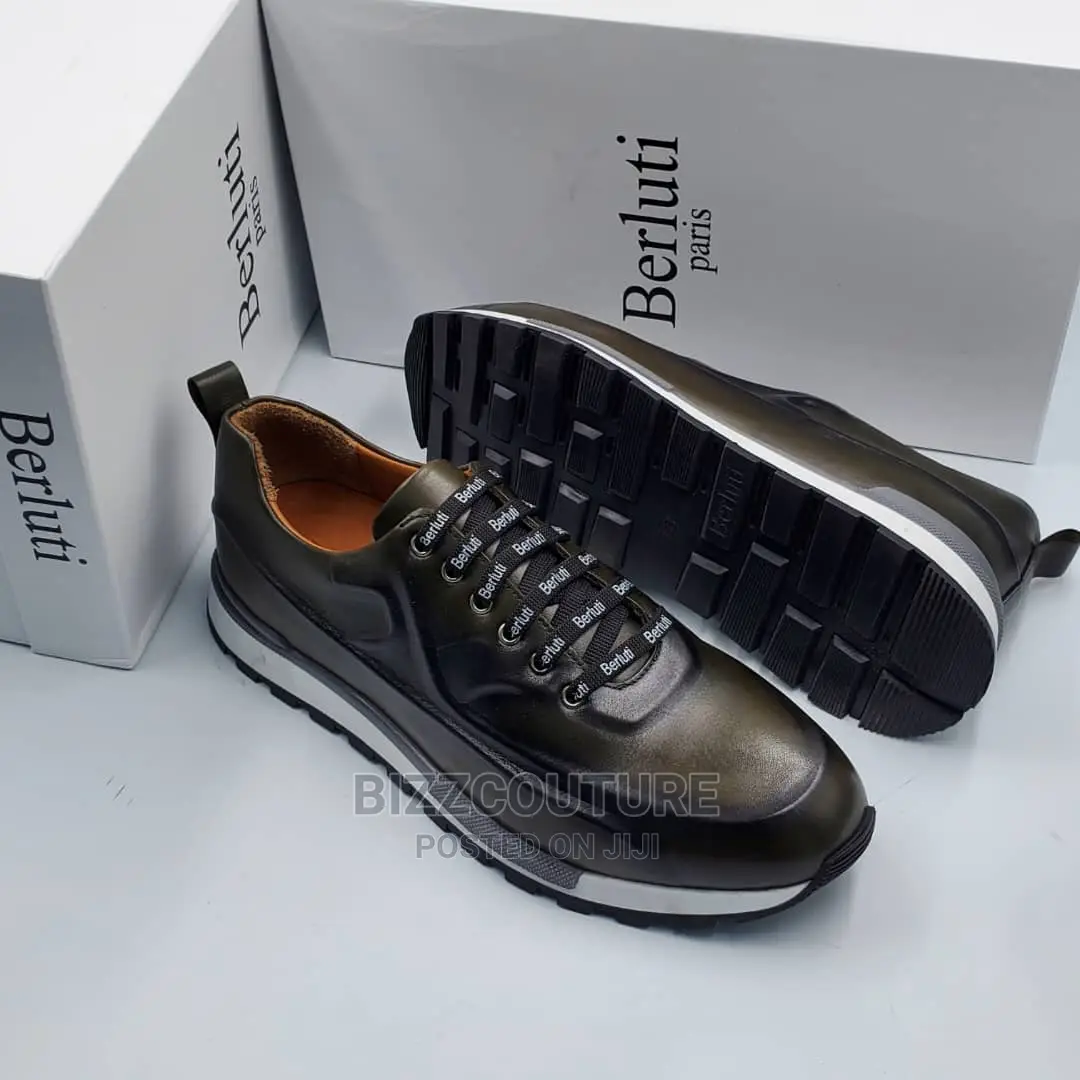 High Quality Italian BERLUTI Sneakers Available in Store
