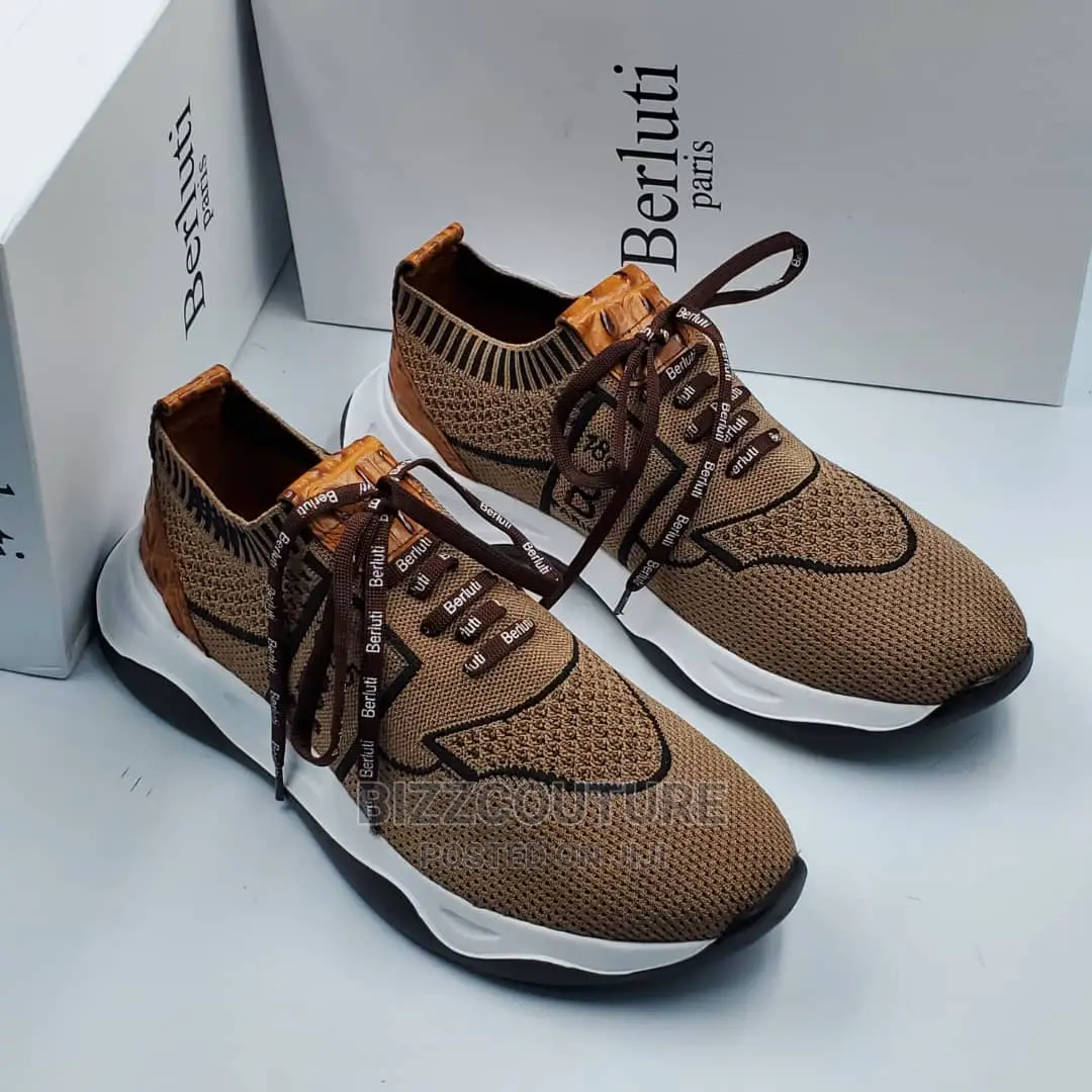 High Quality Italian BERLUTI Sneakers Available in Store