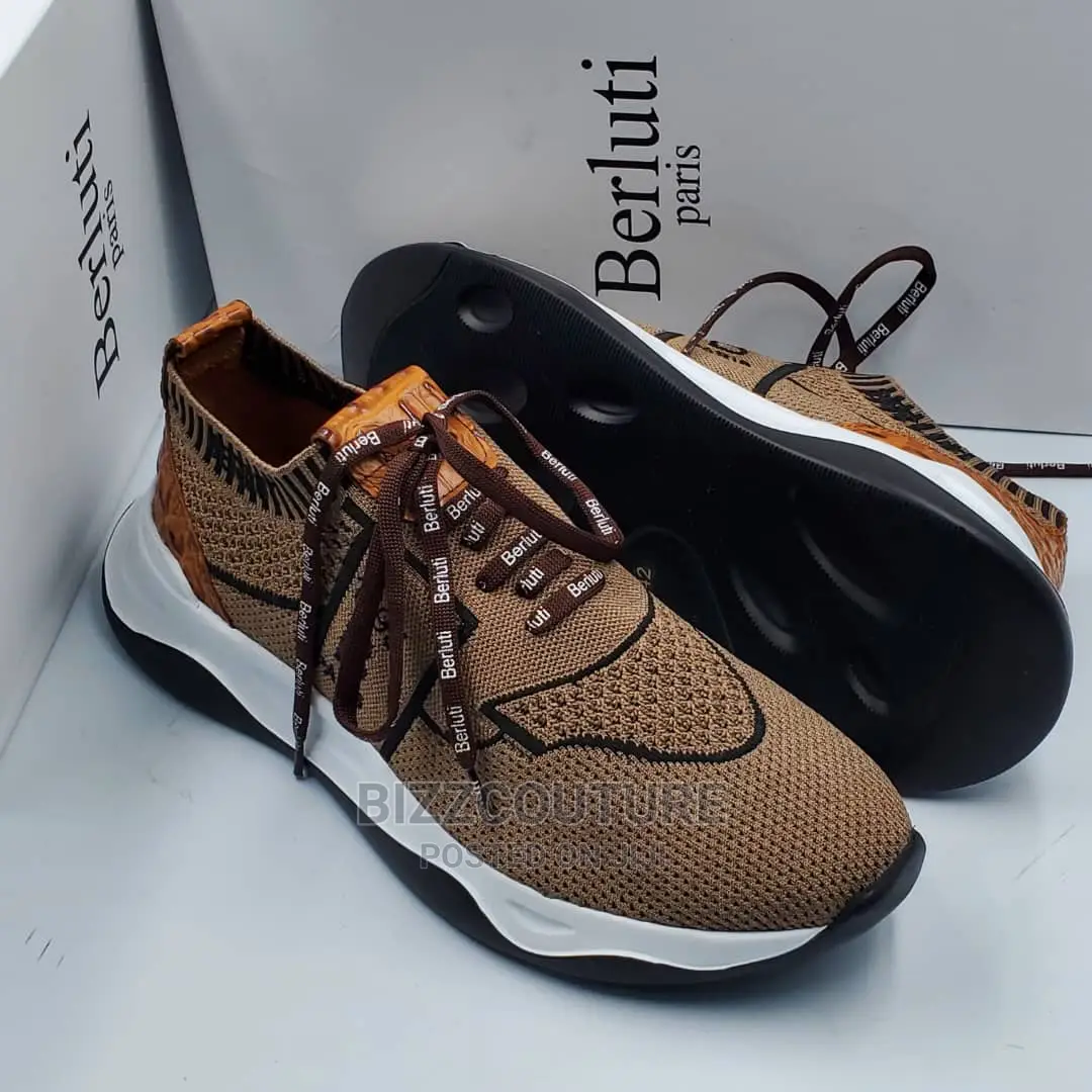 High Quality Italian BERLUTI Sneakers Available in Store