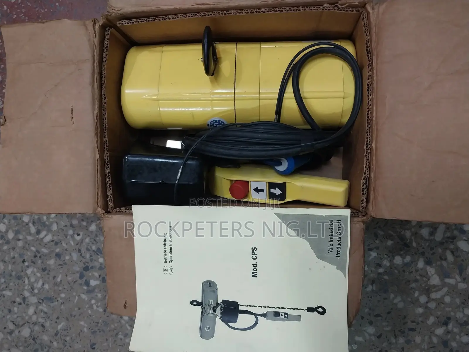 Yale Cps 230/1-4 125kg Electric Chain Hoist