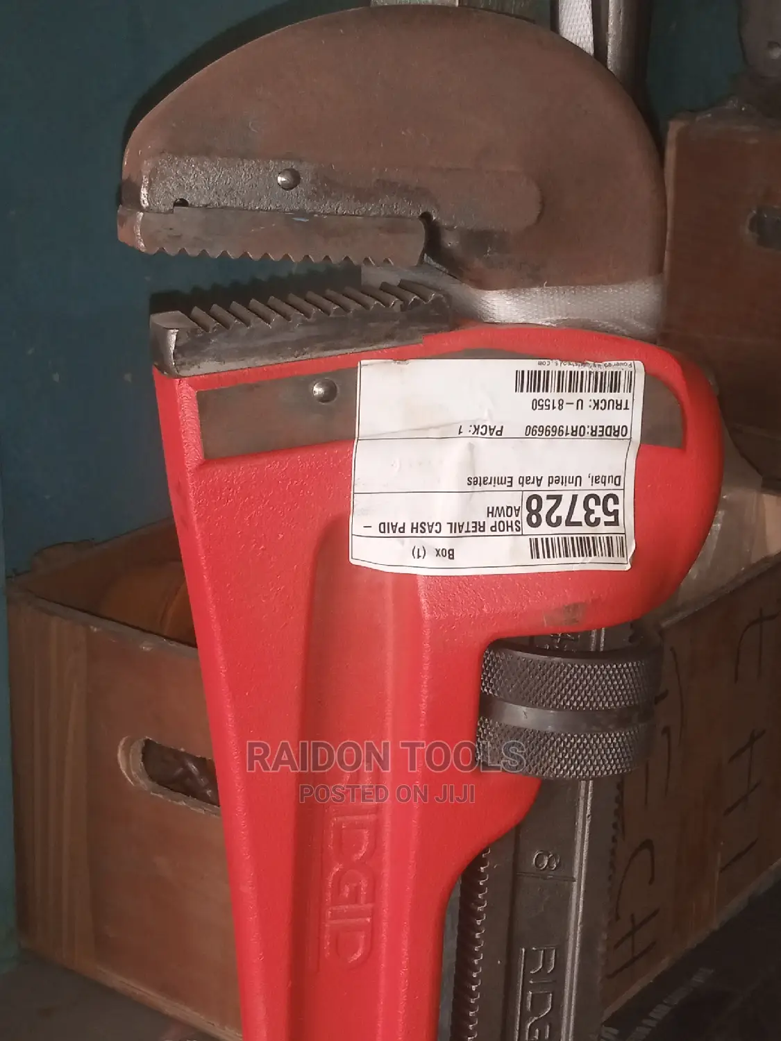 60" Pipe Wrench, Made in USA