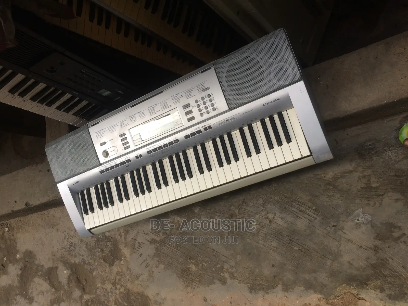 Casio CTK-4000 Personal Keyboard, 61-Key, With MP3 Connect