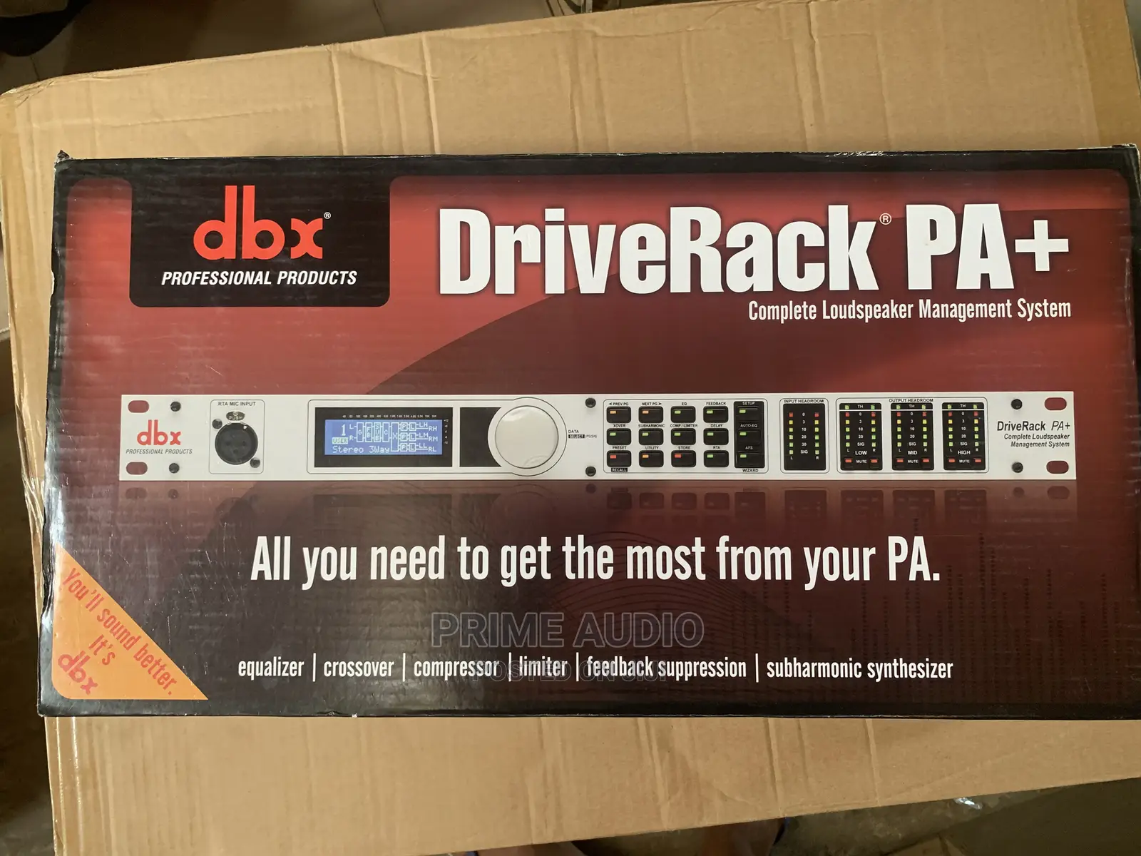 DBX Driverack PA+ Loudspeaker Management System