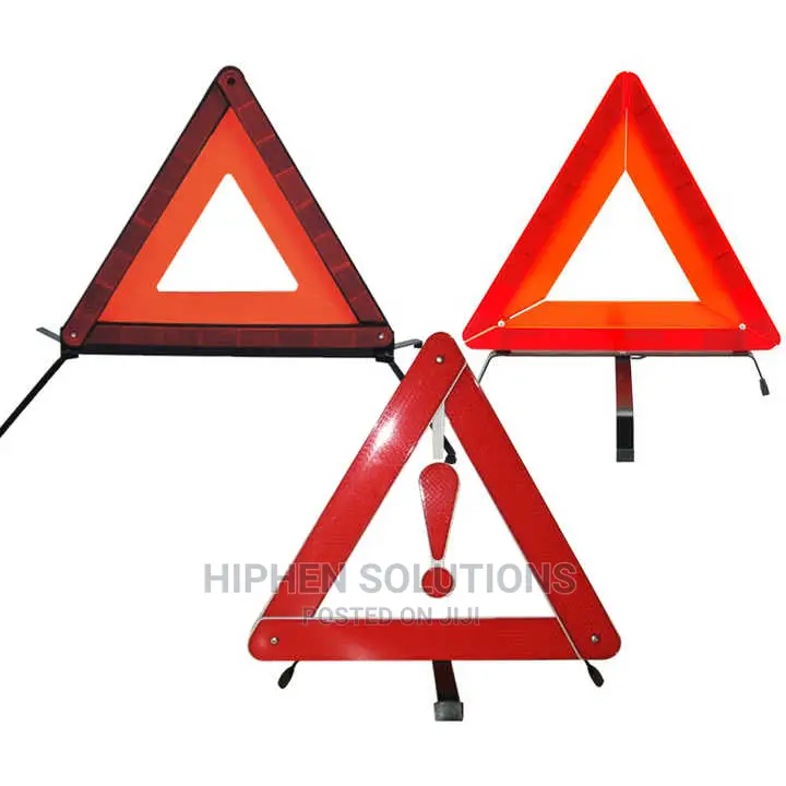 Triangle Reflector Sign