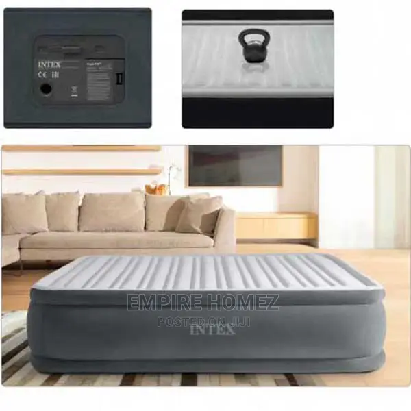 Inflatable 18inches Queen Size Airbed