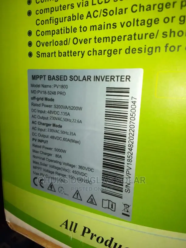 5kva Must Hybrid Inverter